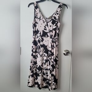 Tommy Bahama B&W Floral Dress